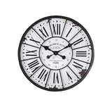 Steel Wall Clock, Light Gray