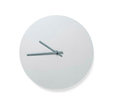 Steel Wall Clock, Light Gray