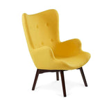 The Reggio Replica Wing Chair in Yellow