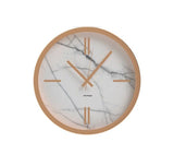 Steel Wall Clock, Light Gray