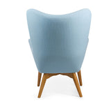 The Reggio Replica Wing Chair in Blue