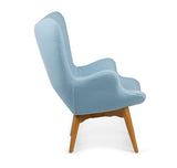 The Reggio Replica Wing Chair in Blue