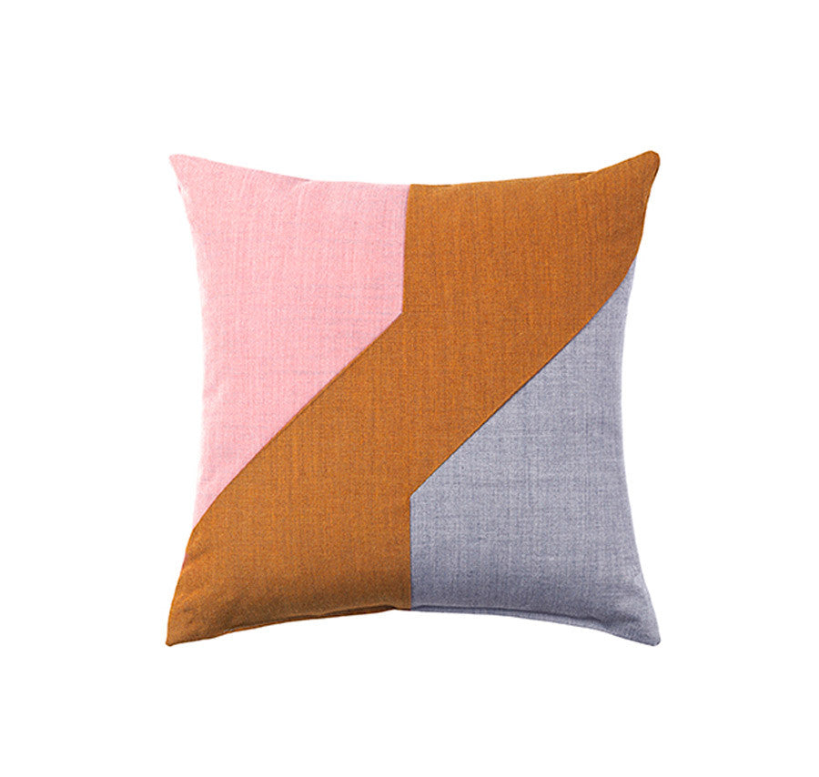 Primitive Stripe Cotton  Pillow